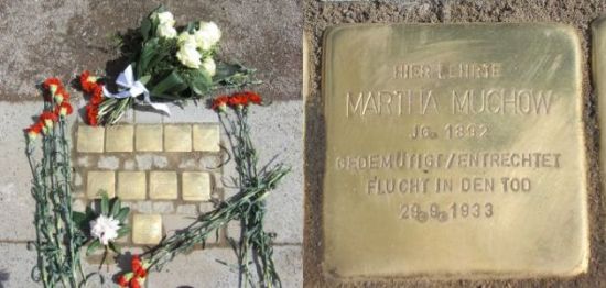 Foto: Prof. Dr. Hannelore Faulstich-Wieland Stolperstein